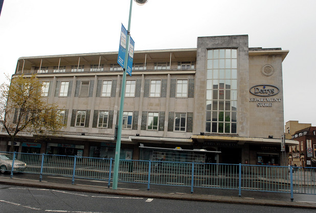 £50m Refurbishment/Redevelopment – Derry’s Building, Plymouth